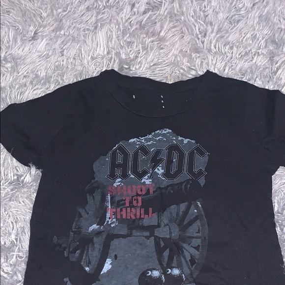 AC/DC BAGGY T SHIRT💜❣️⚡️💖 - Picture 1 of 2
